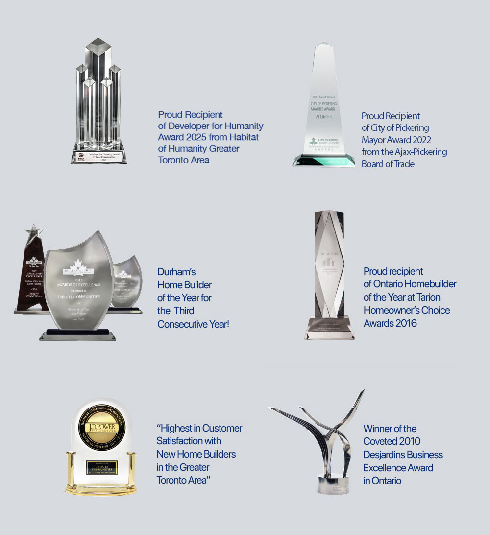 Tribute's Awards