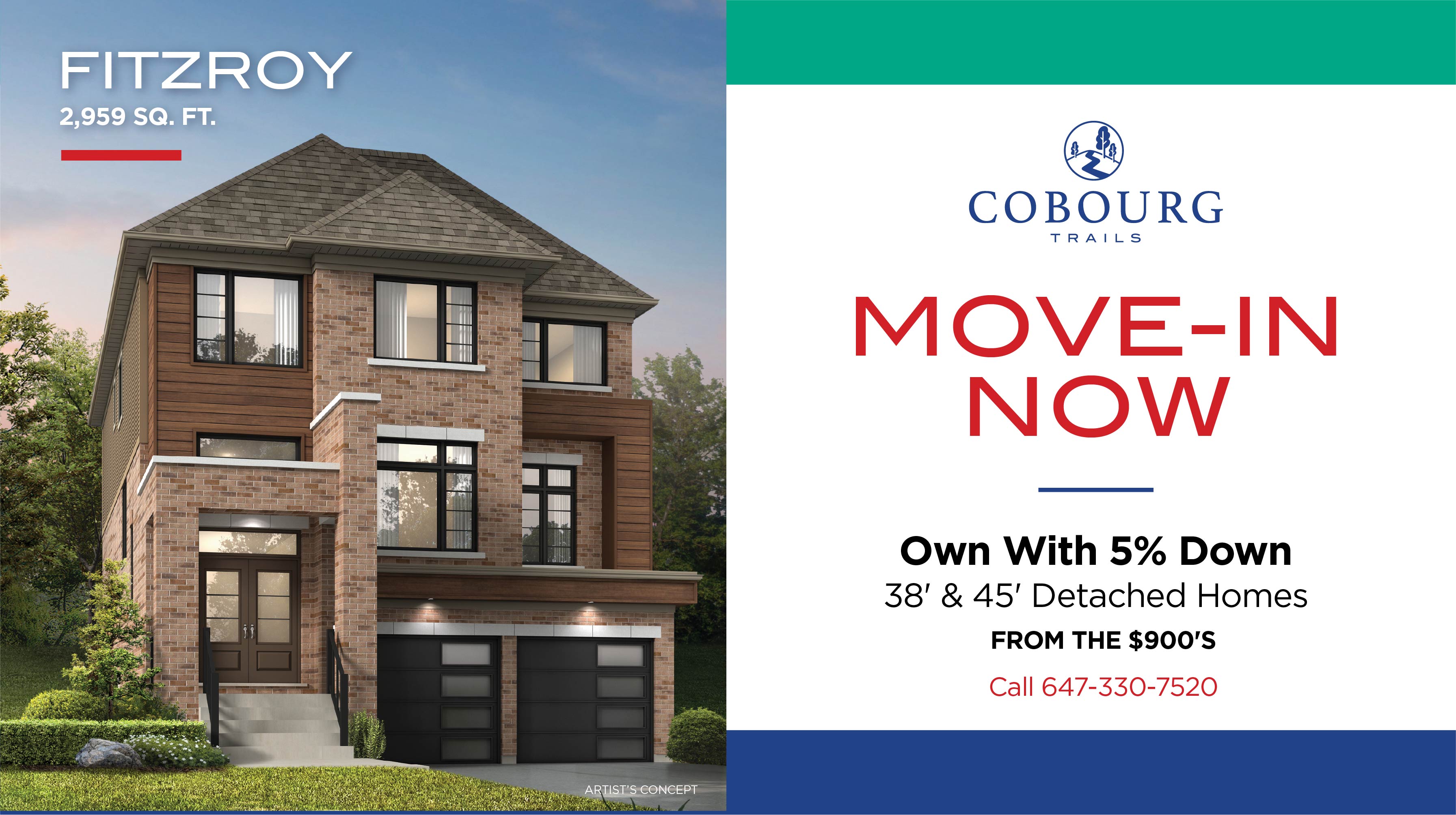 Cobourg Trails Rendering